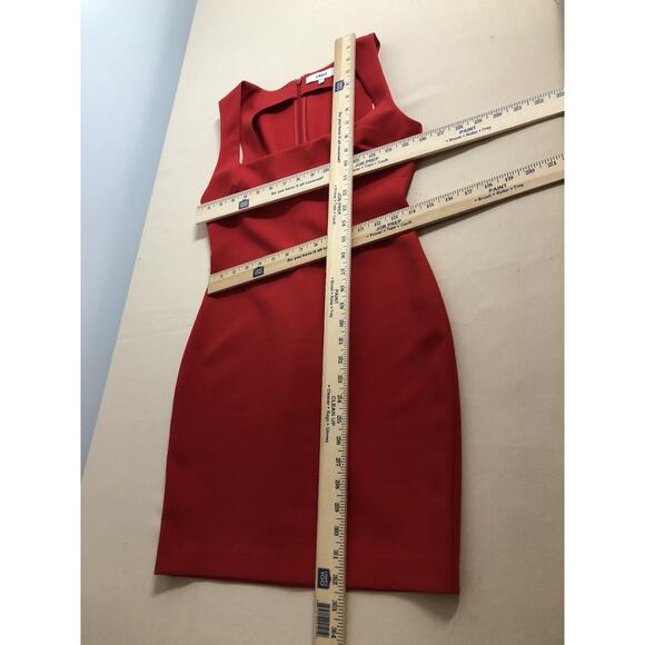 Likely Woman Sheath Dress 6 Sleeveless Square Neck Boho Cocktail Party Preppy - Picture 5 of 7